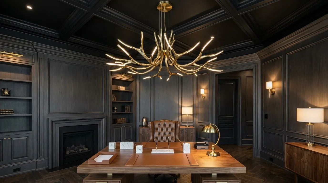 Sculptural Chandelier
