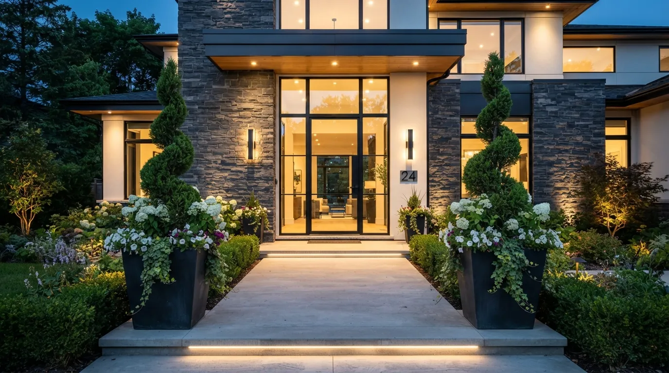Statement Entry Garden