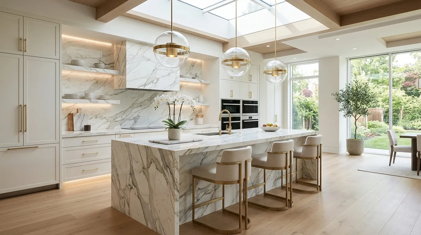 Alabaster Gold Luxe