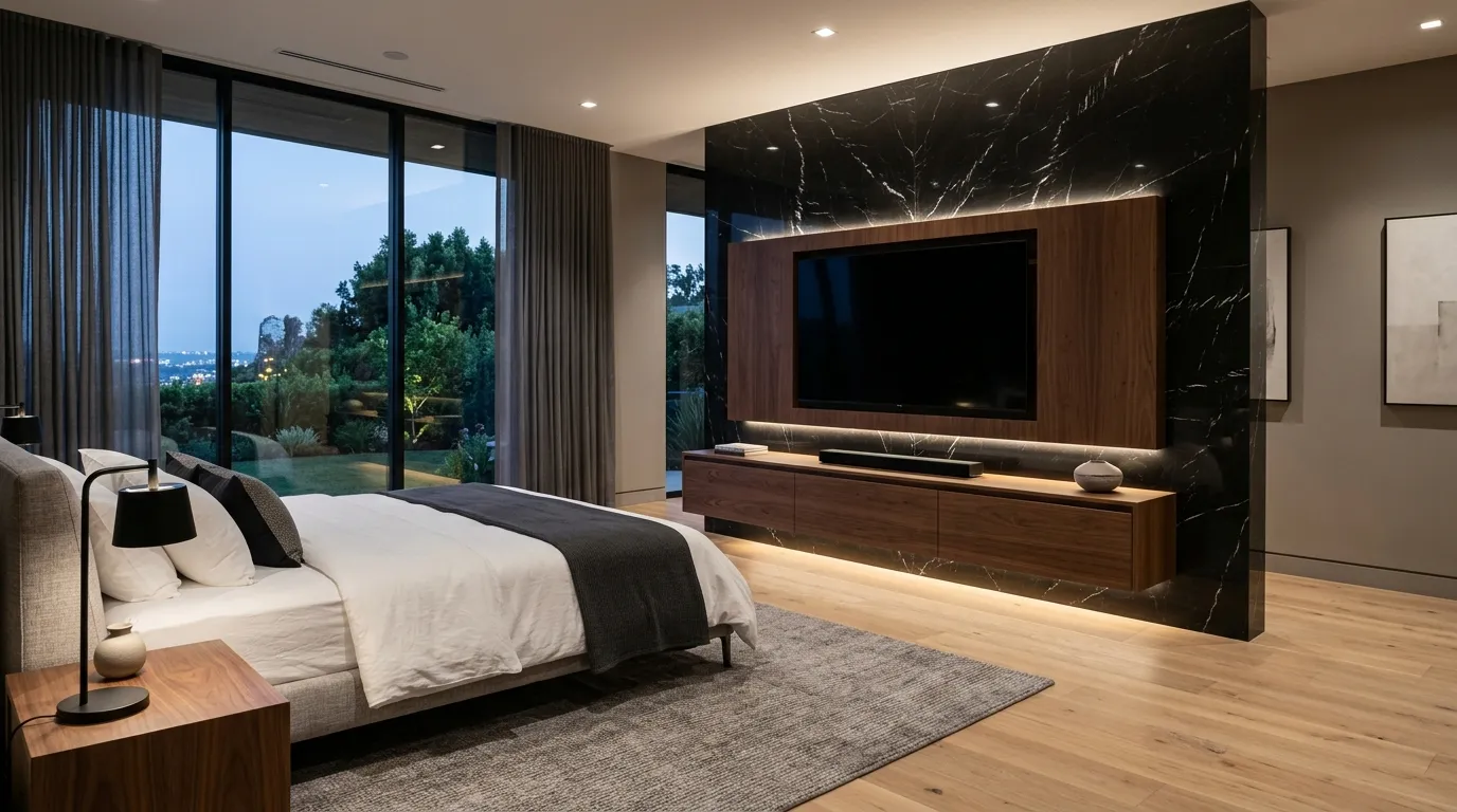 Floating Media Wall