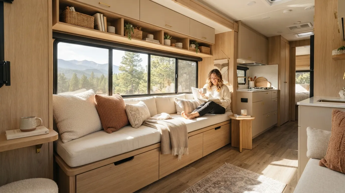 Integrated Window Bench