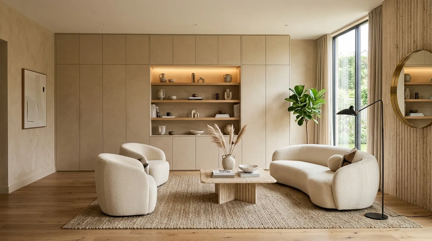 Seamless Built-In Storage
