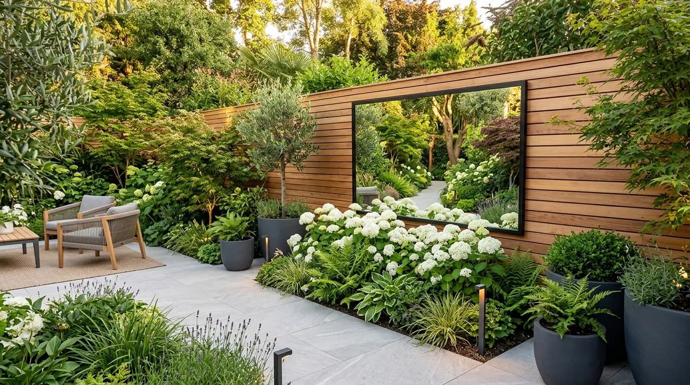 Garden Mirror Feature