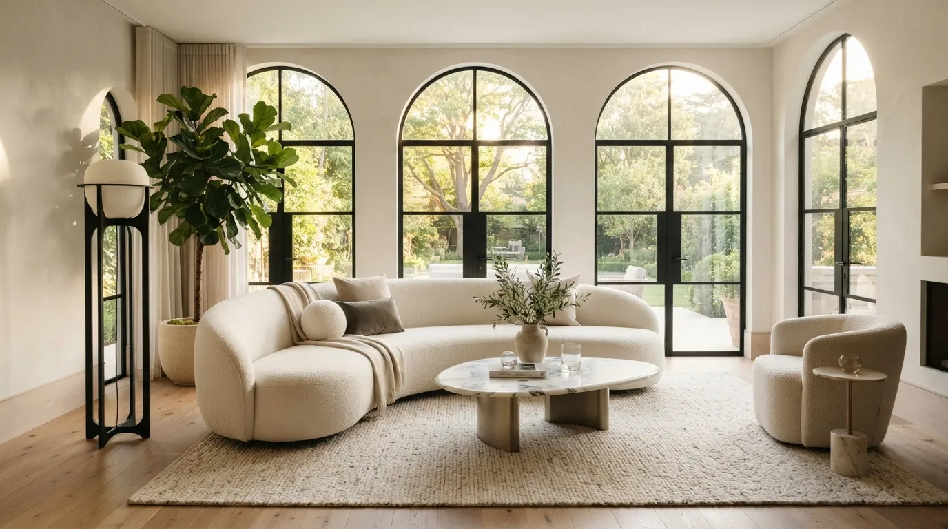 Curved Statement Seating
