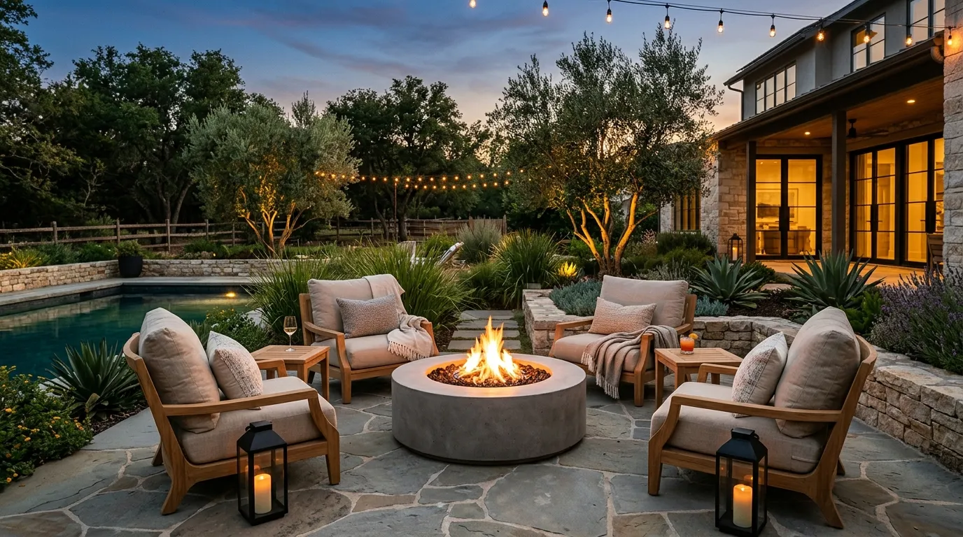 Designer Fire Pit Circle