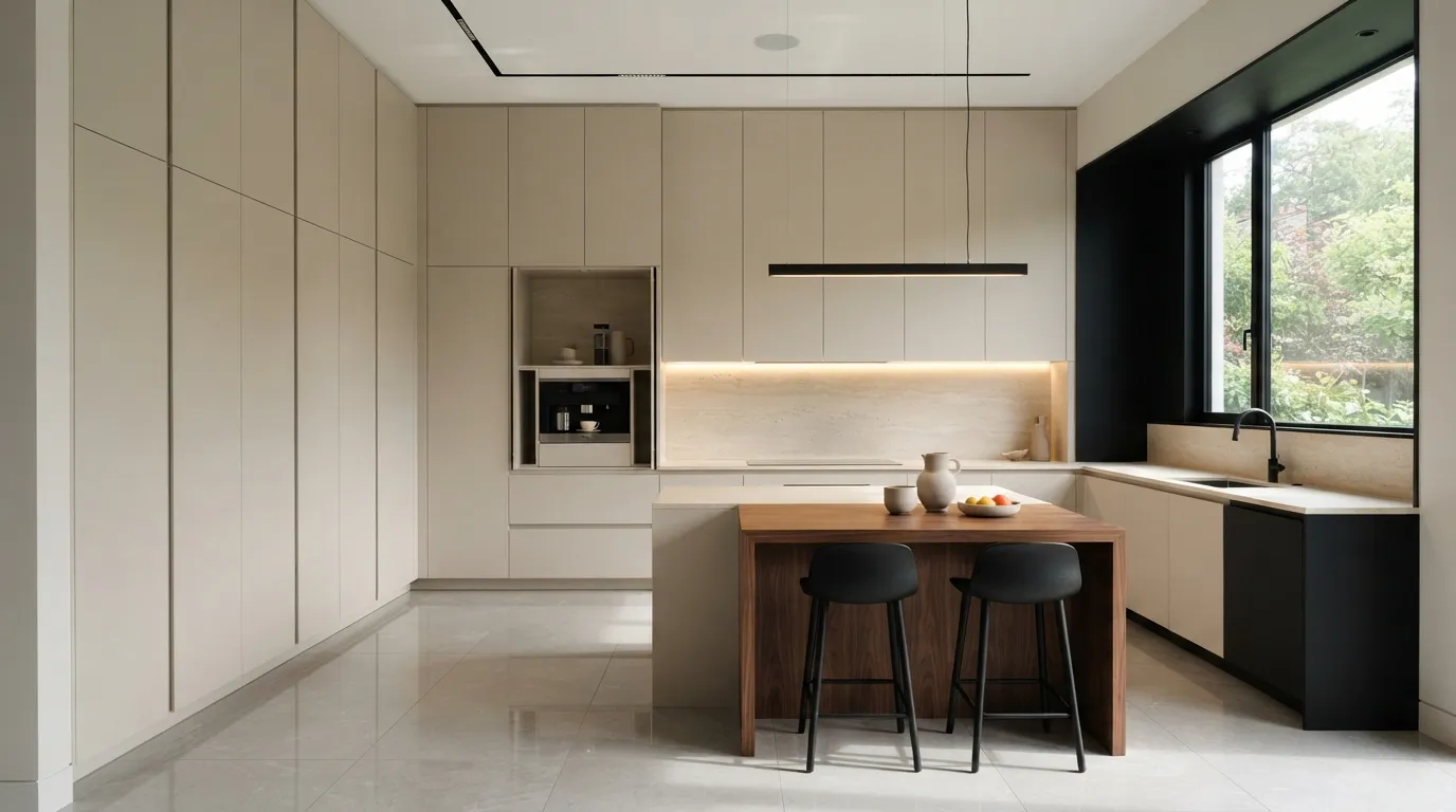 Hidden Appliance Wall