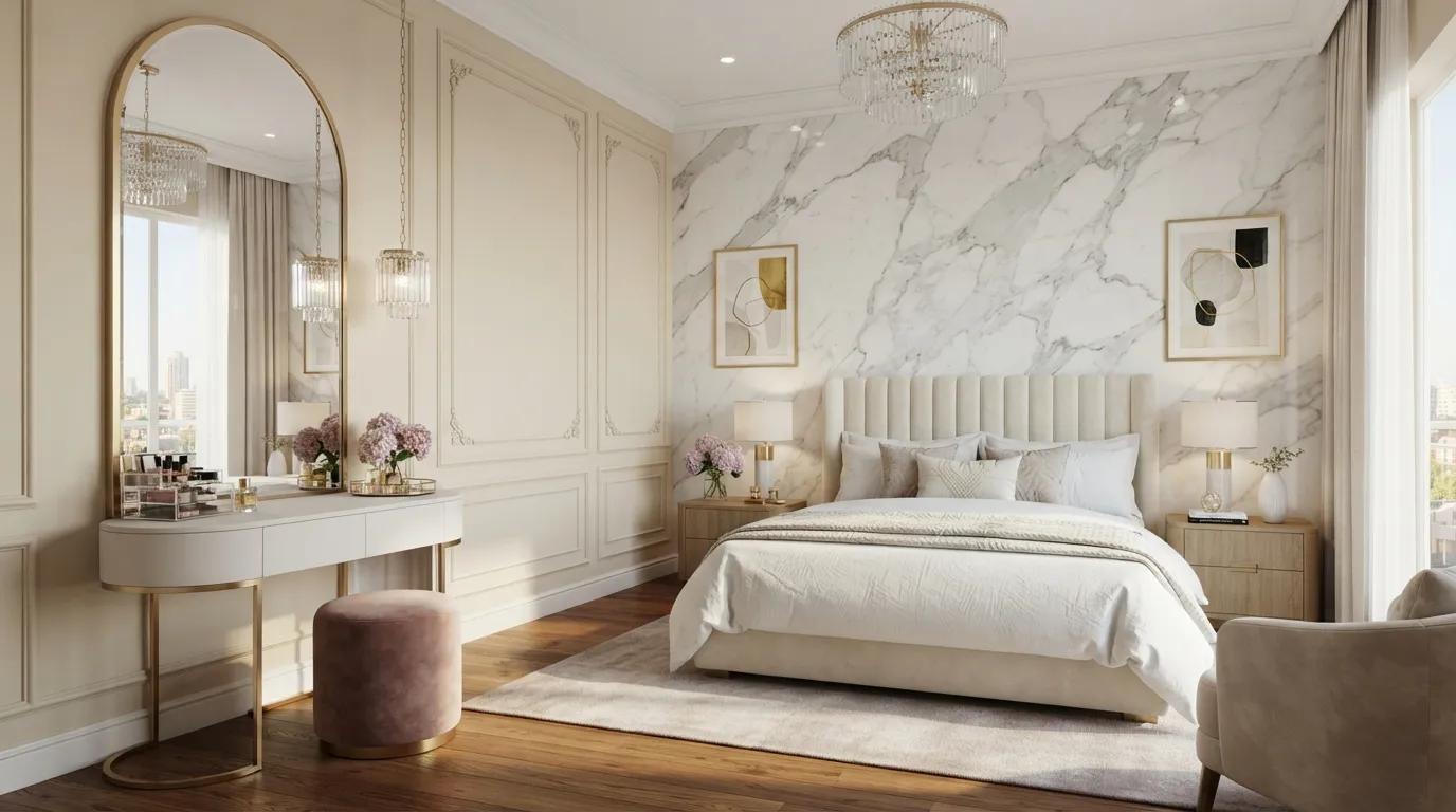 Marble Glam Corner