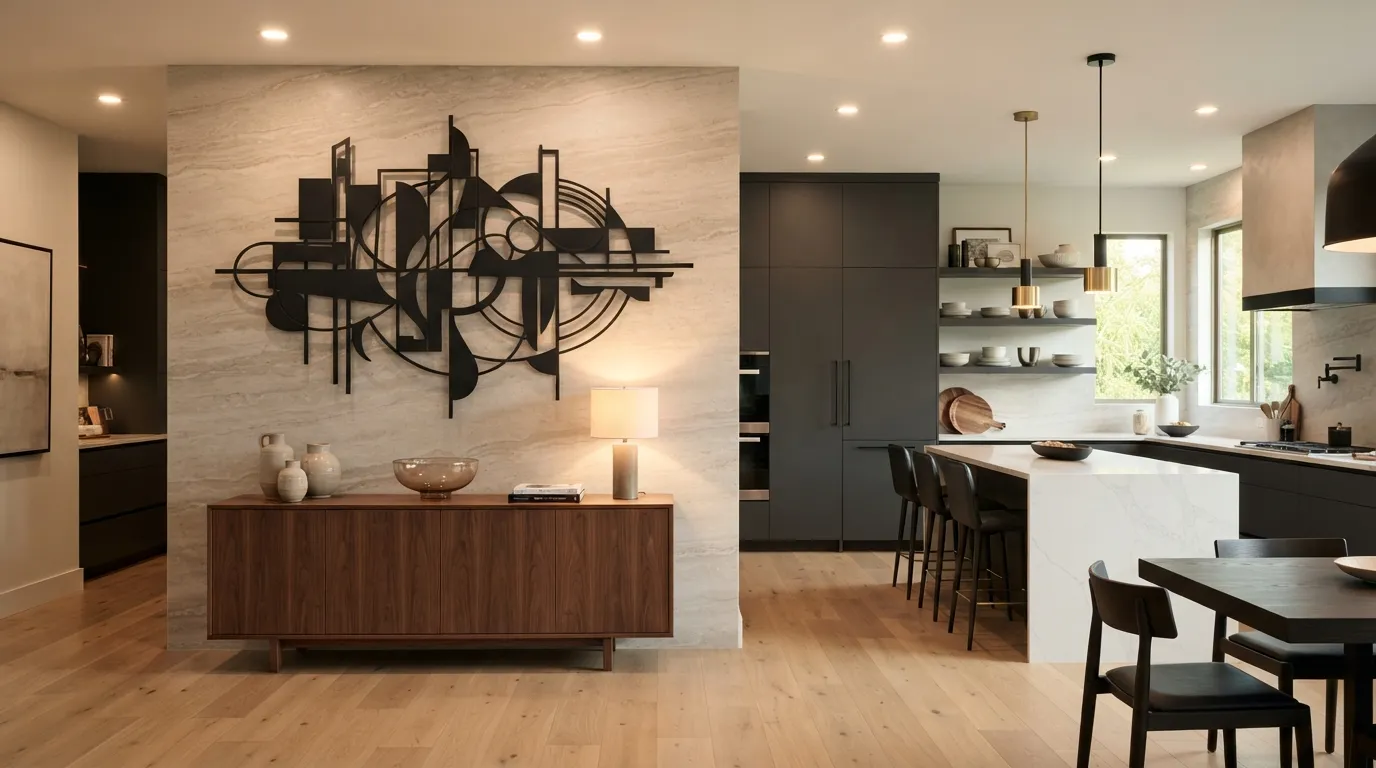 Oversized Metal Wall Art