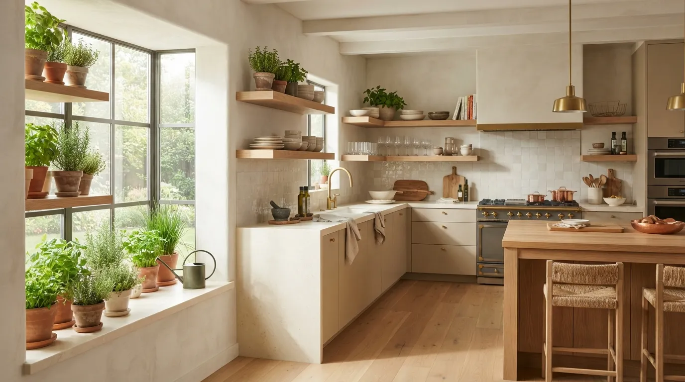 Built-In Herb Garden