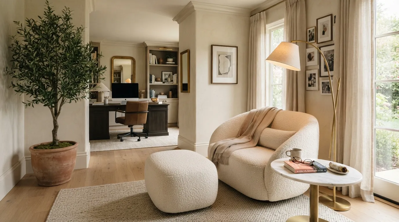 Luxe Reading Corner