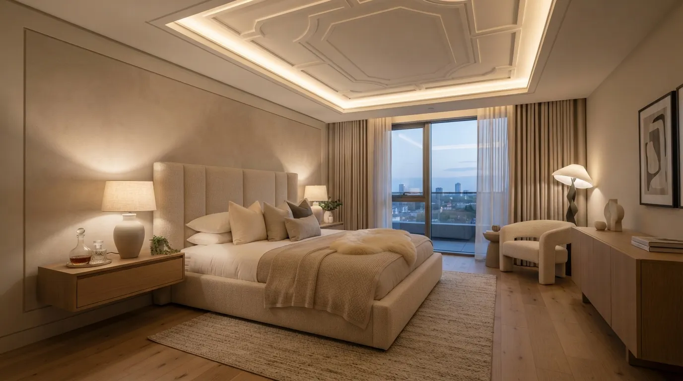 Sculptural Ceiling Design