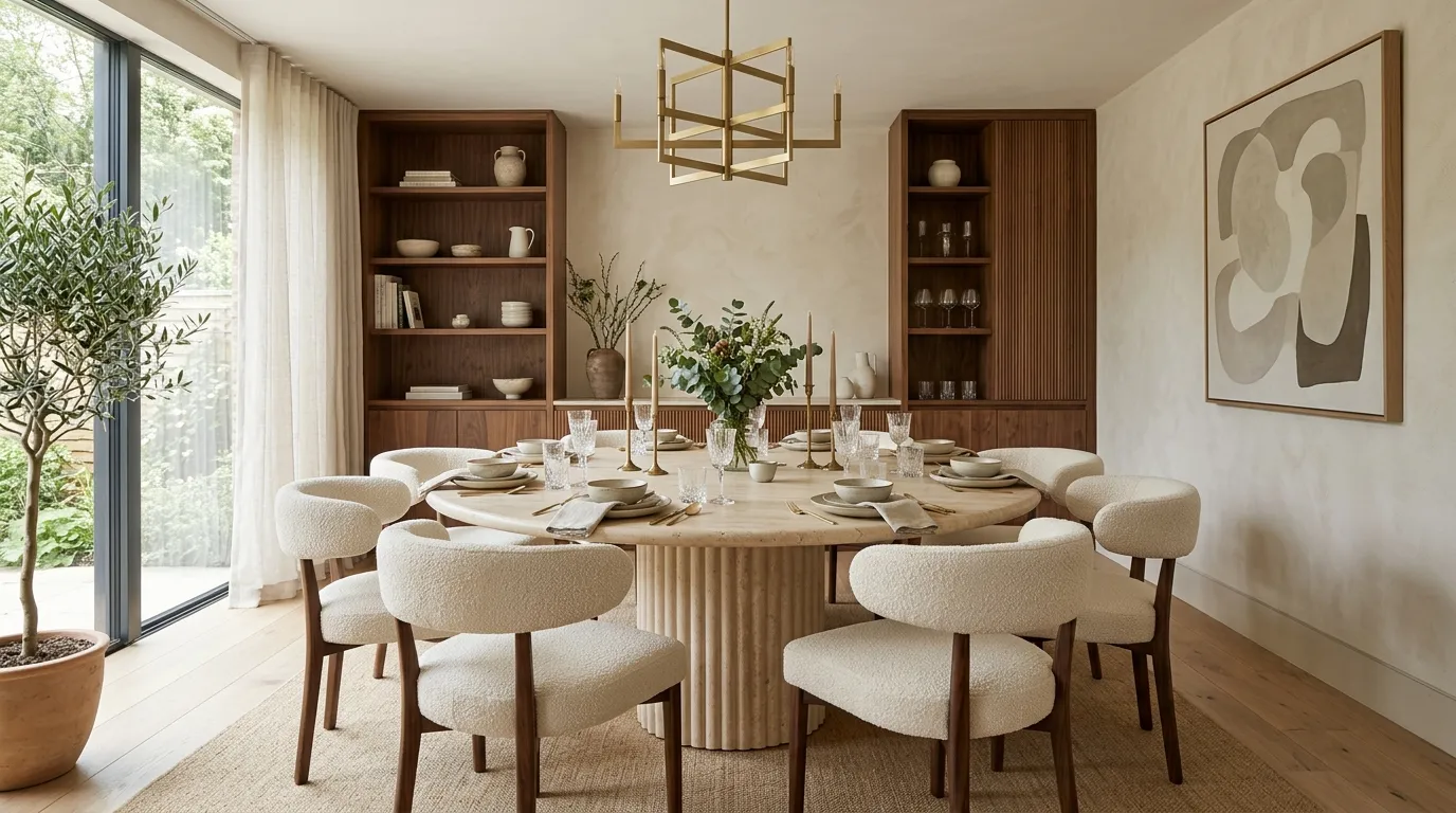 Sculptural Dining Chairs