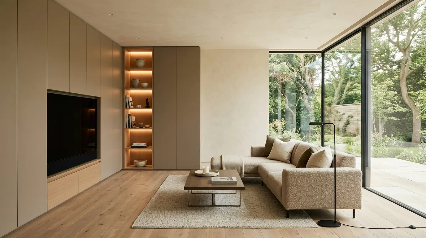 Seamless Built-In Storage