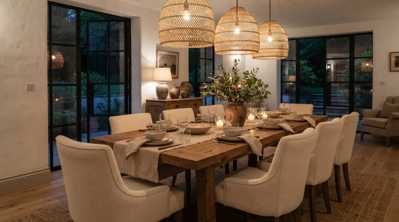 Woven Pendant Lighting