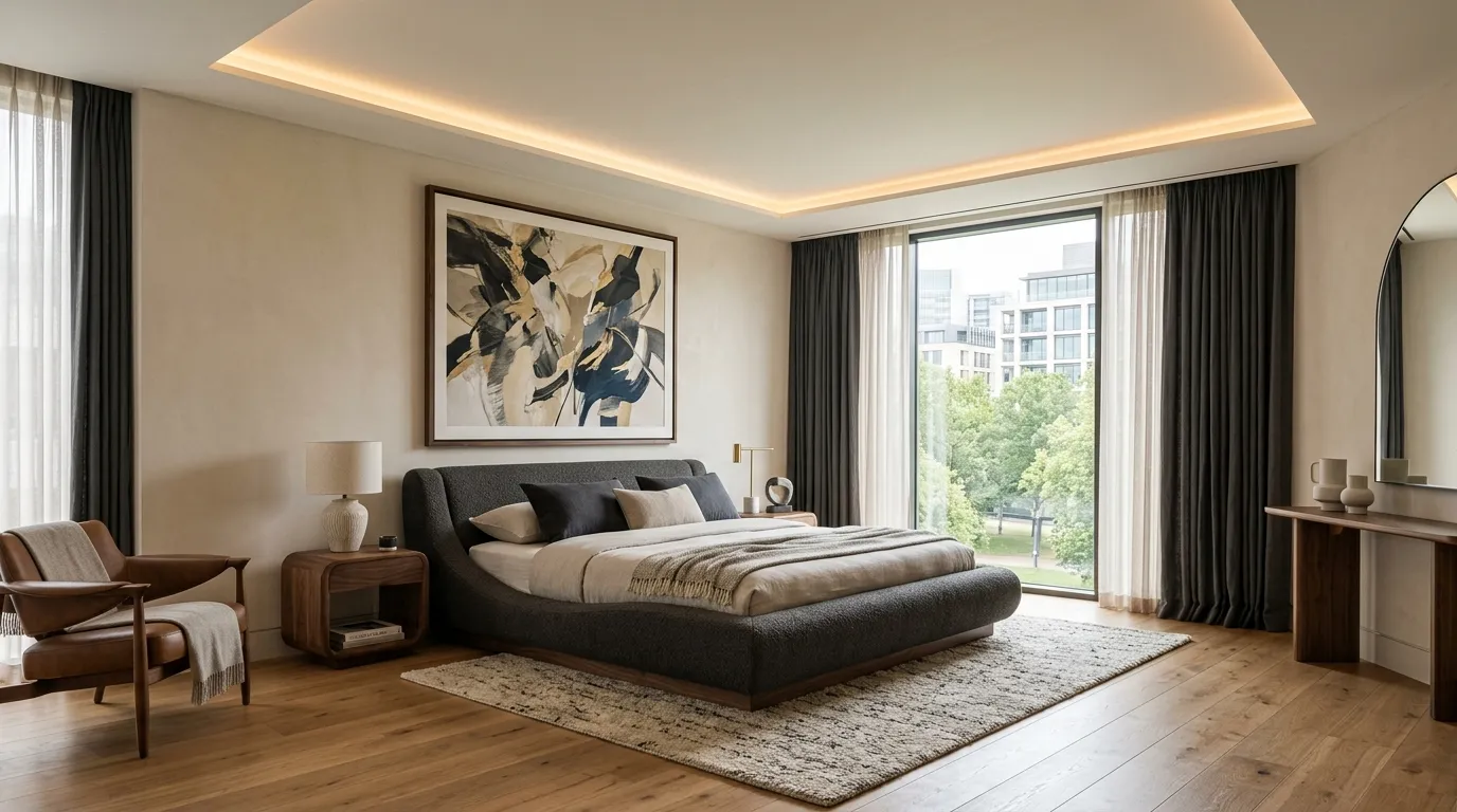 Sculptural Minimalist Finish