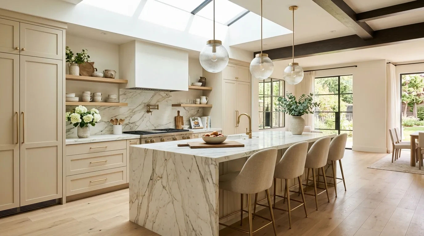 Marble Latte Finish