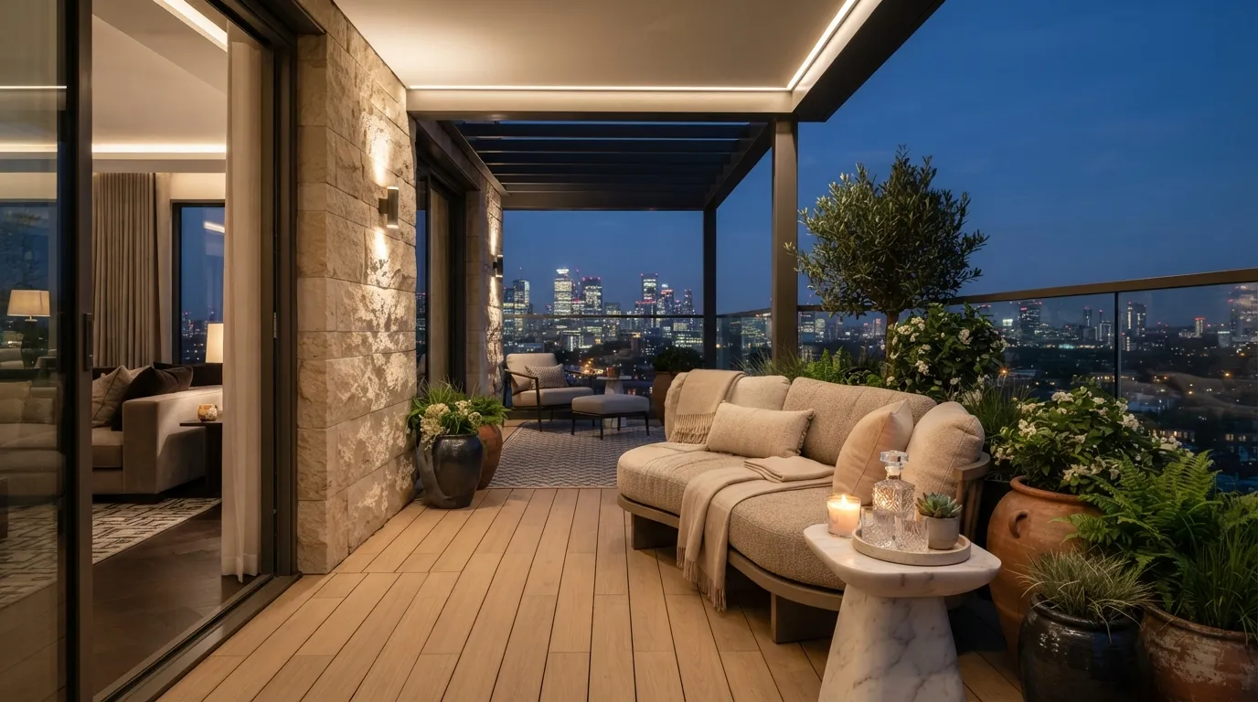 Curved Lounge Seating