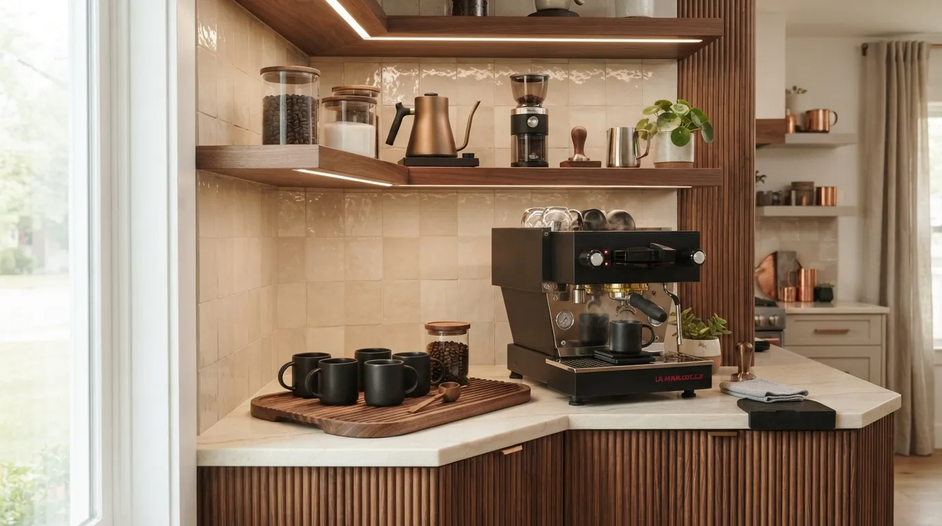 Layered Coffee Station
