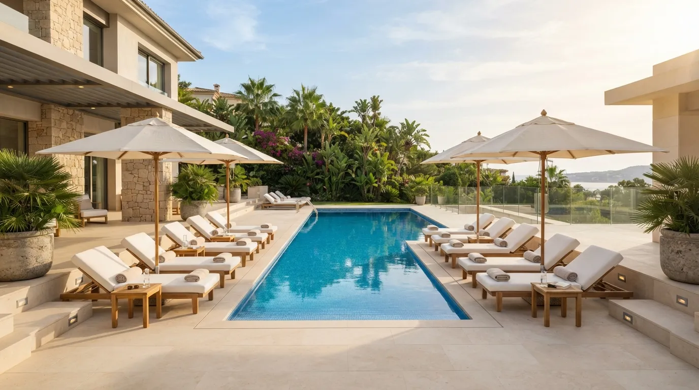 Resort Pool Terrace