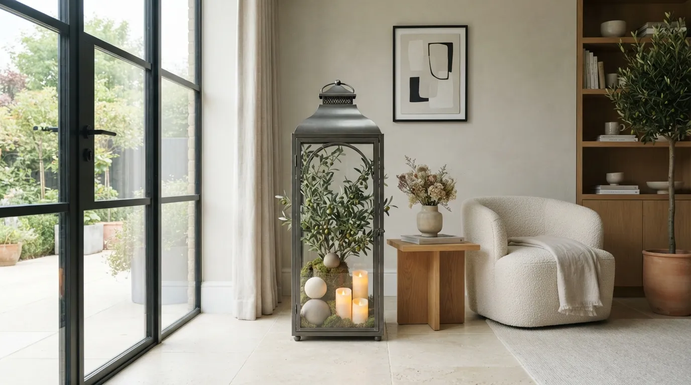 Sculptural Greenery Accent