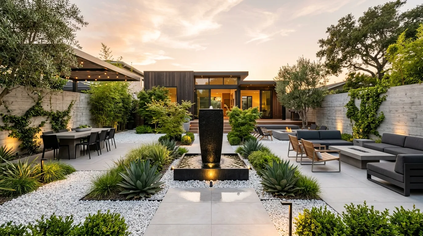 Sculptural Water Feature