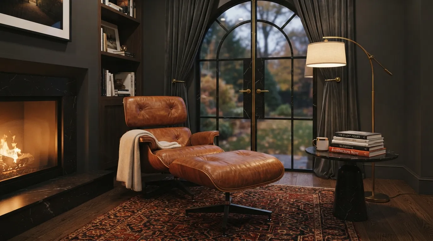 Statement Leather Lounge