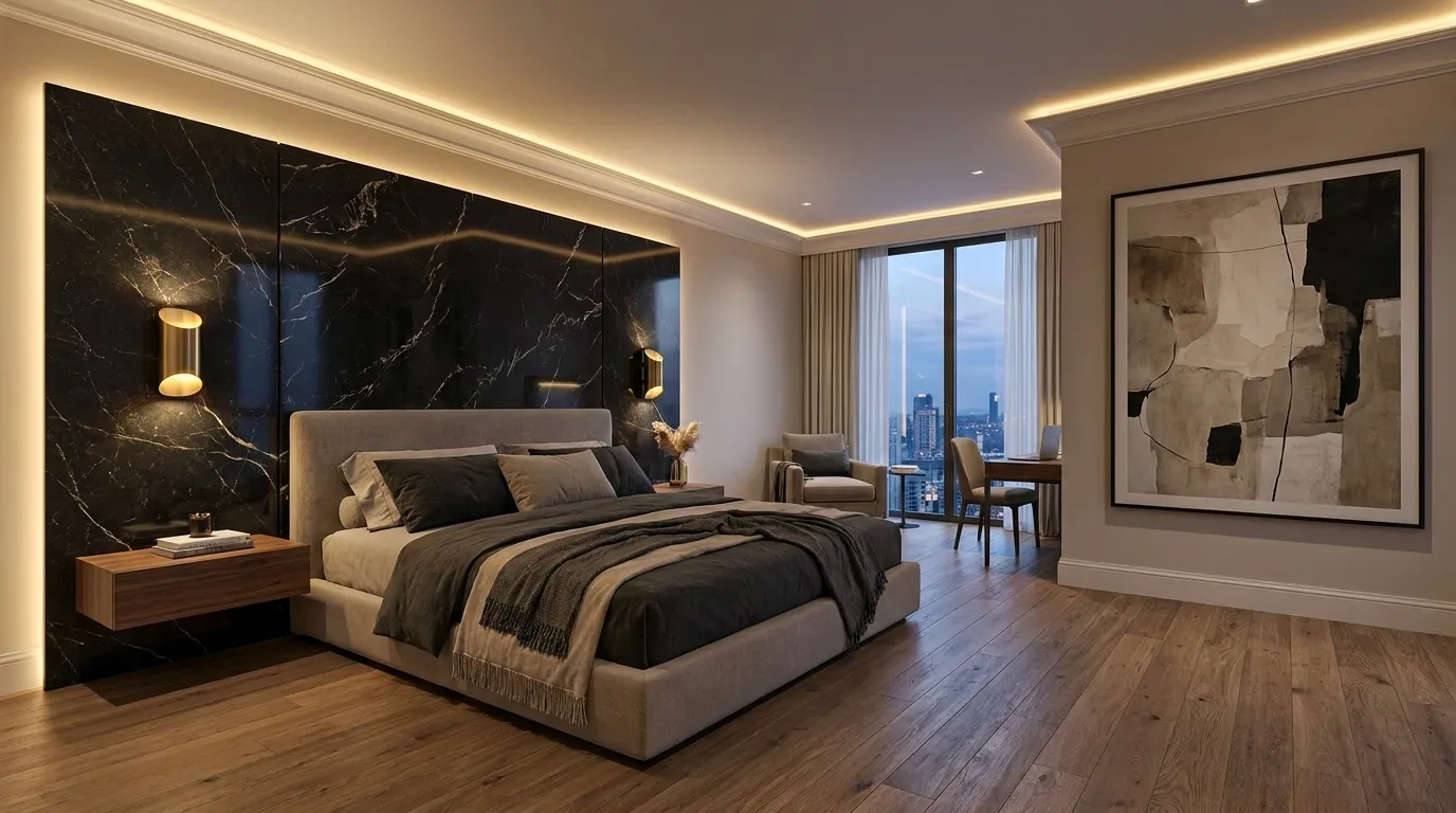 Black Marble Accents
