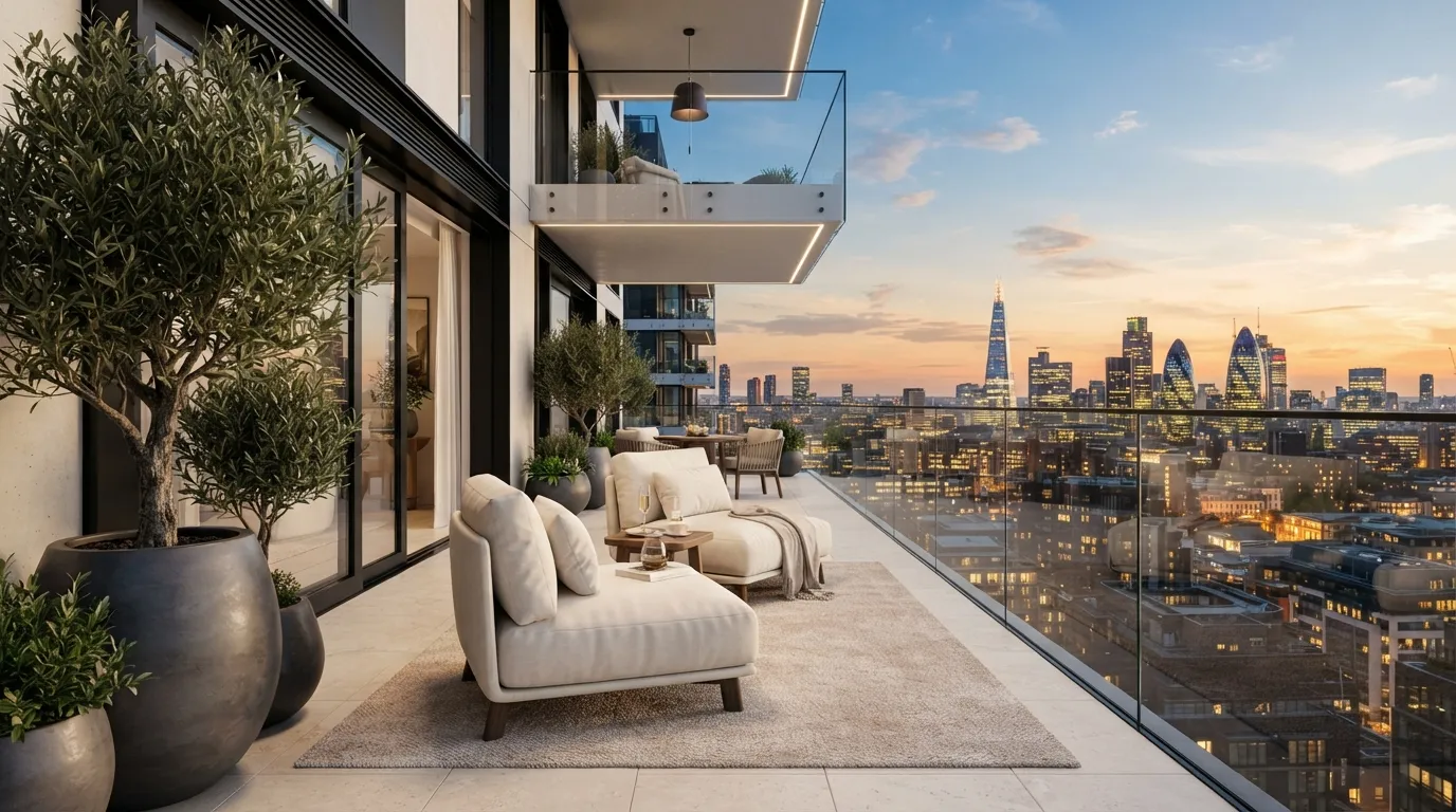 Glass Railing Elegance