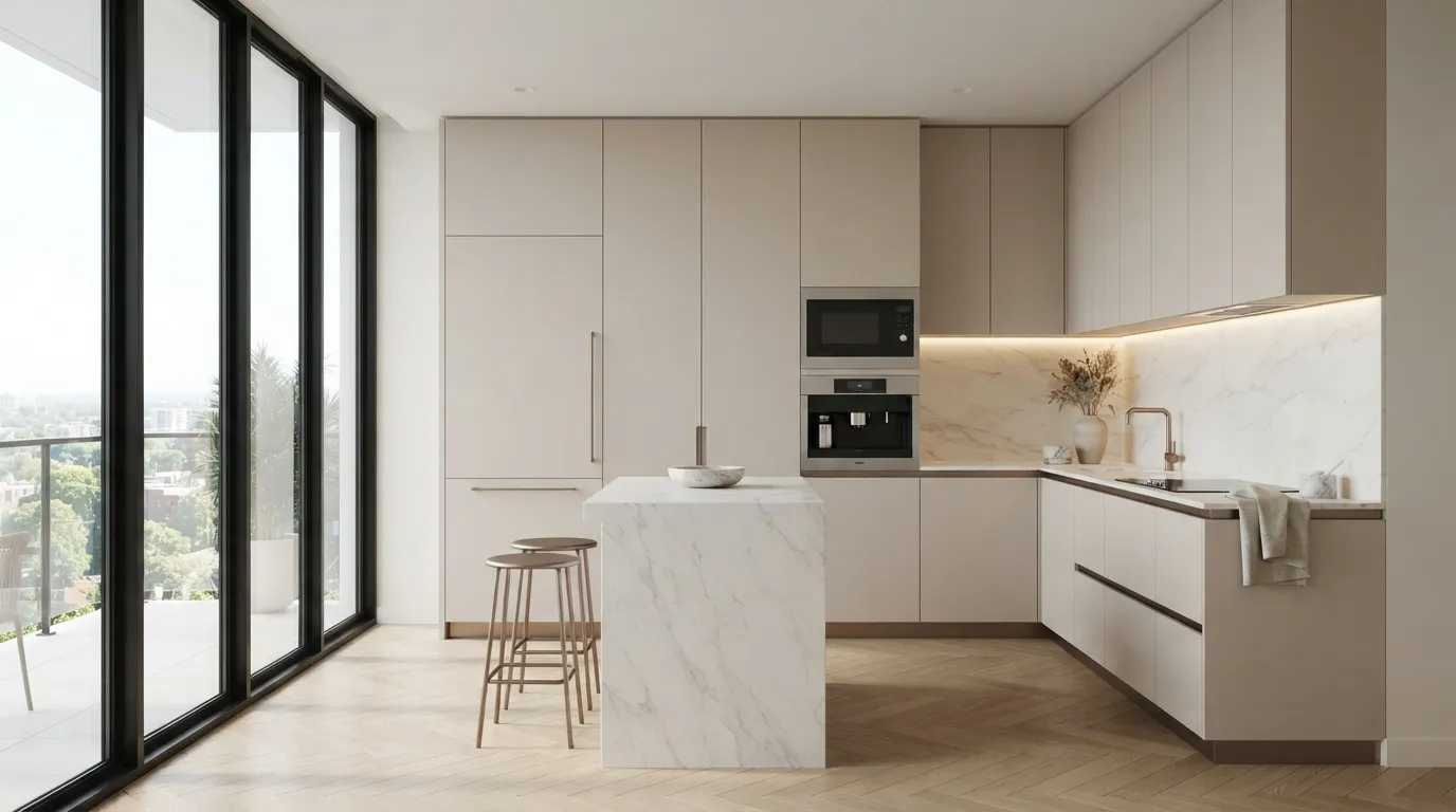 Hidden Appliance Wall