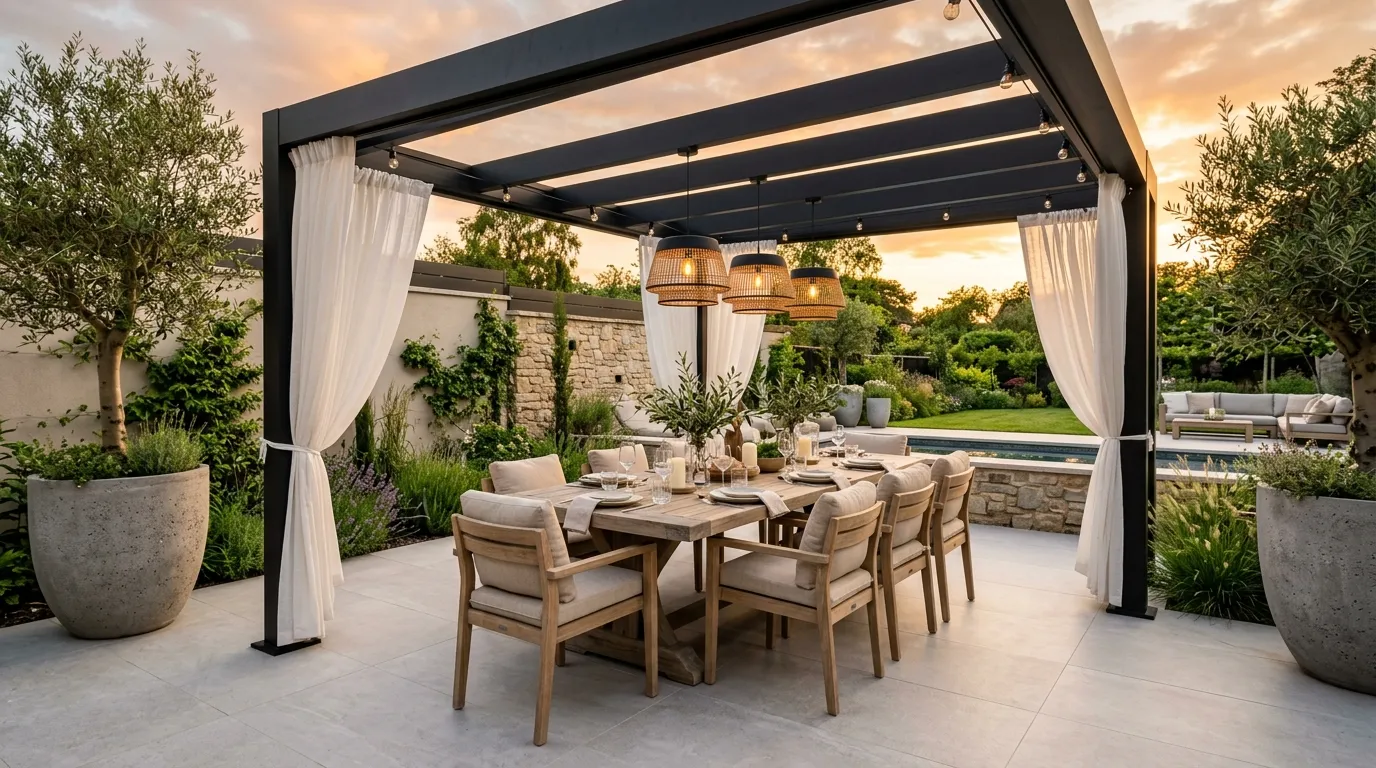 Pergola Dining Retreat