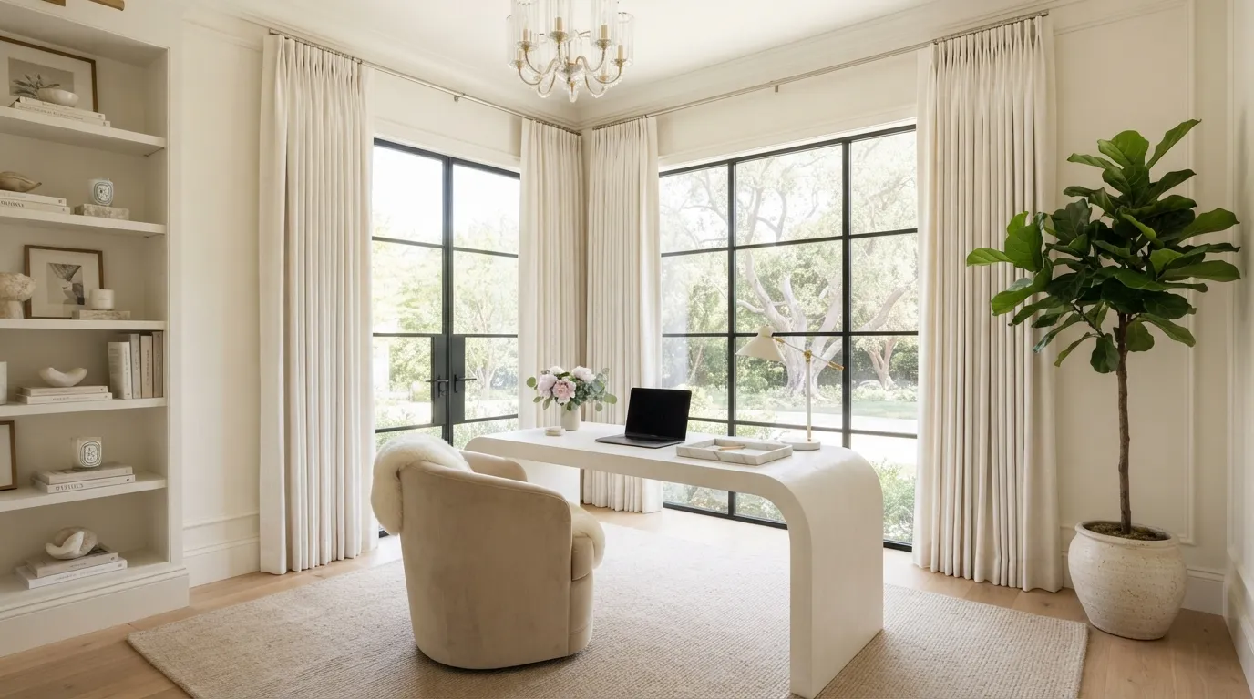 Floor-To-Ceiling Curtains