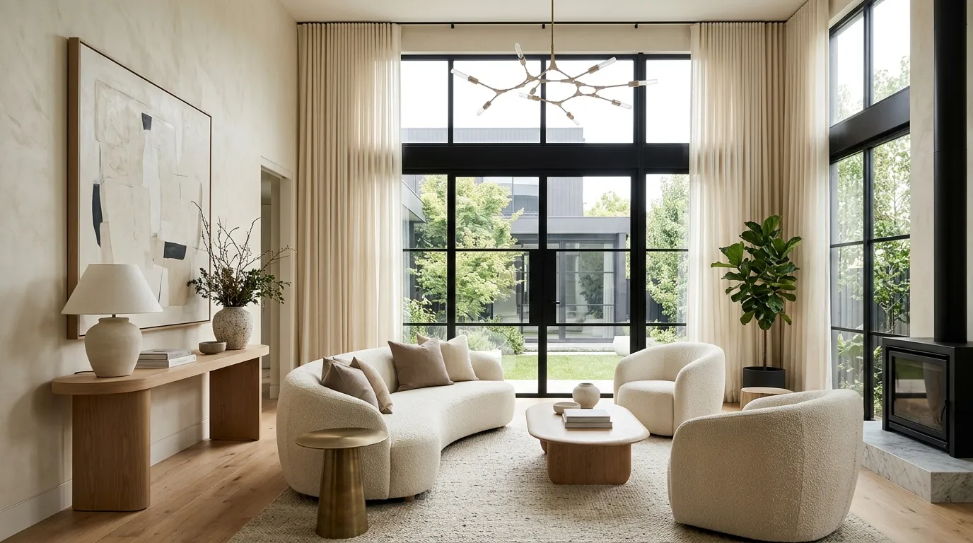 Floor-To-Ceiling Curtains