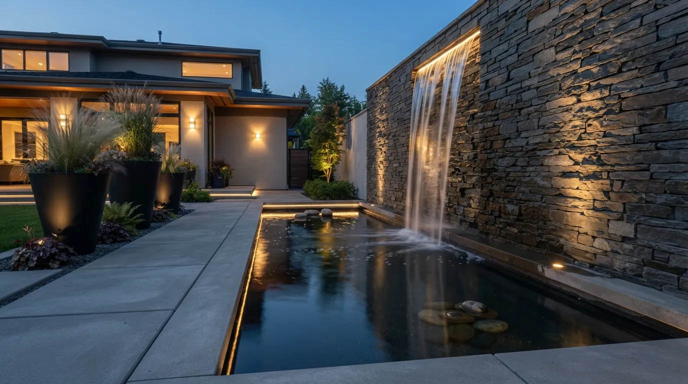 Sculptural Water Feature