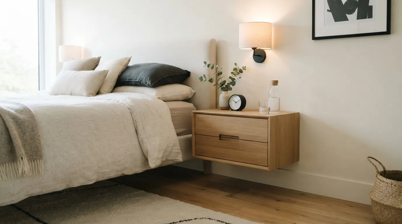 Slim Bedside Cabinet