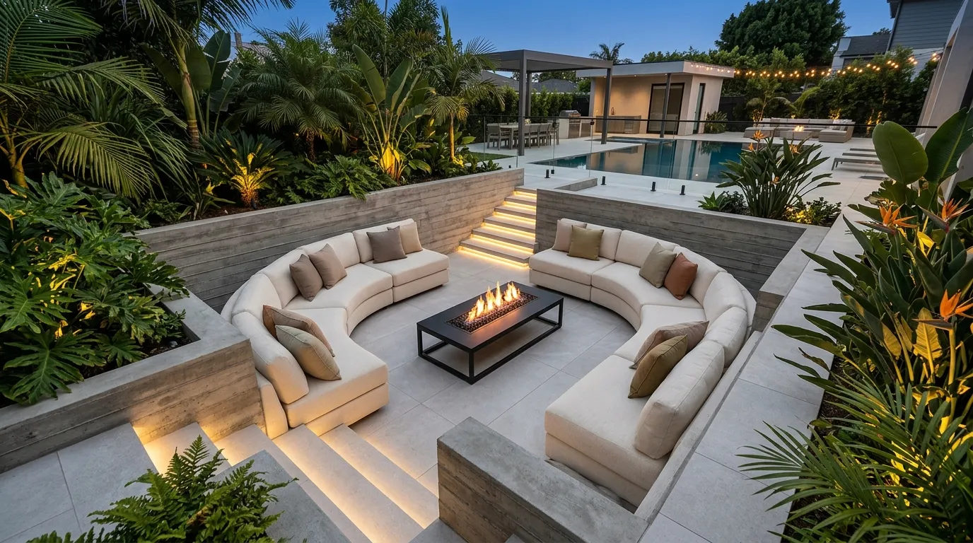 Sunken Conversation Pit