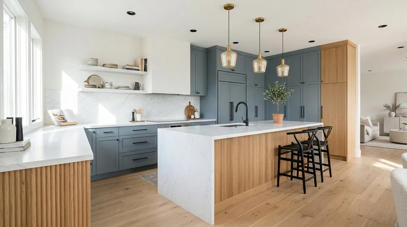 Fluted Wood Accents