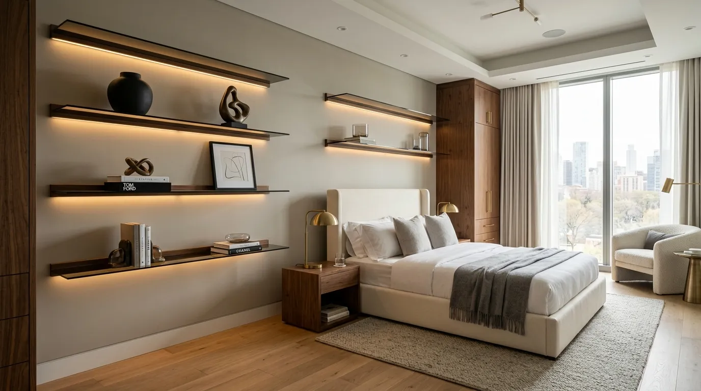 Glass Display Shelves
