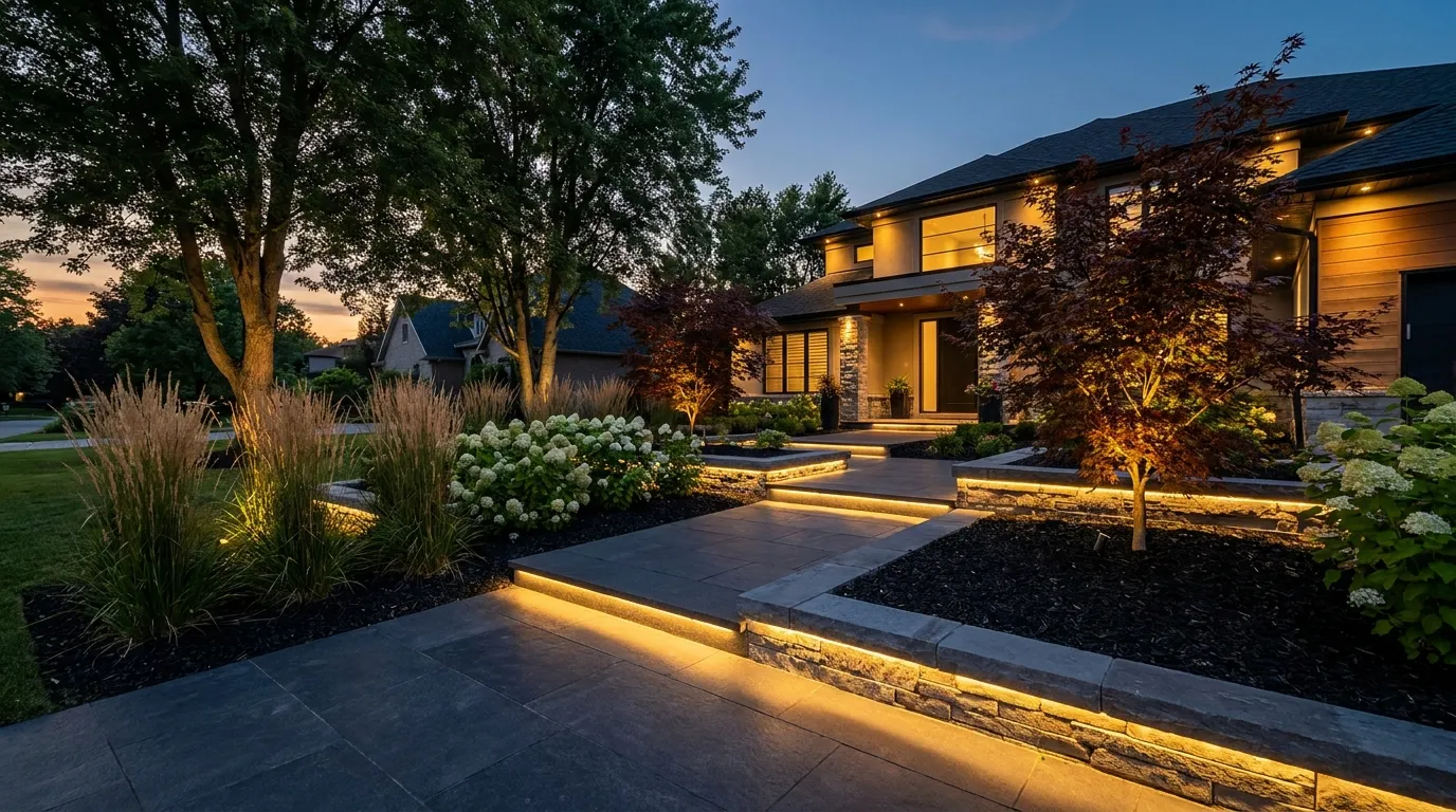 Illuminated Garden Borders