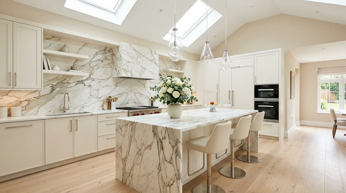 Ivory Marble Glow
