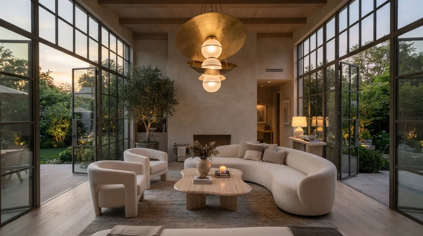 Sculptural Pendant Lighting
