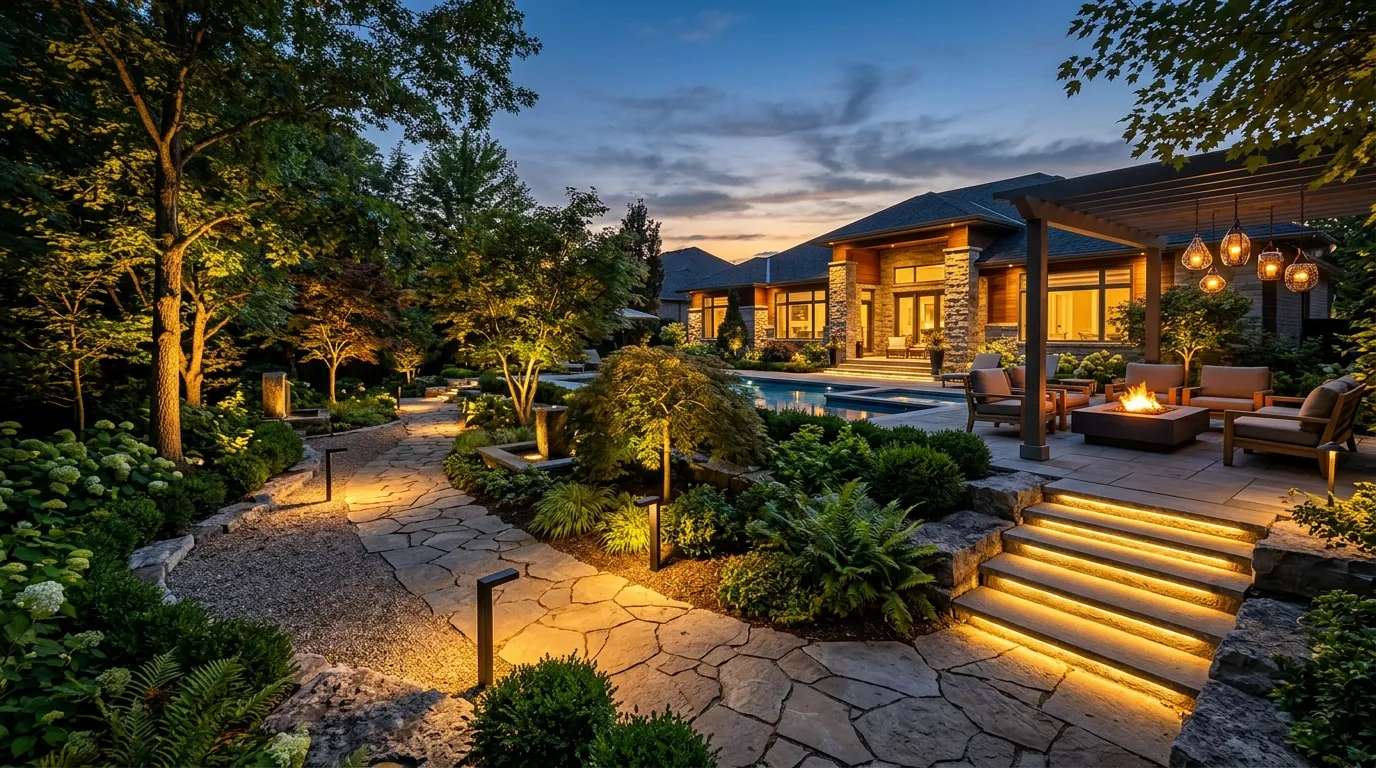 Statement Garden Lighting