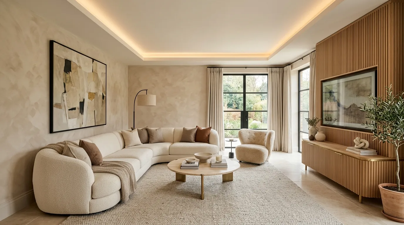 Limewash Accent Walls