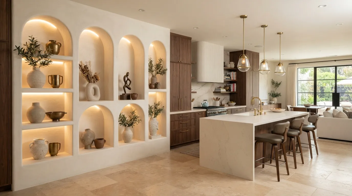 Sculptural Wall Niches