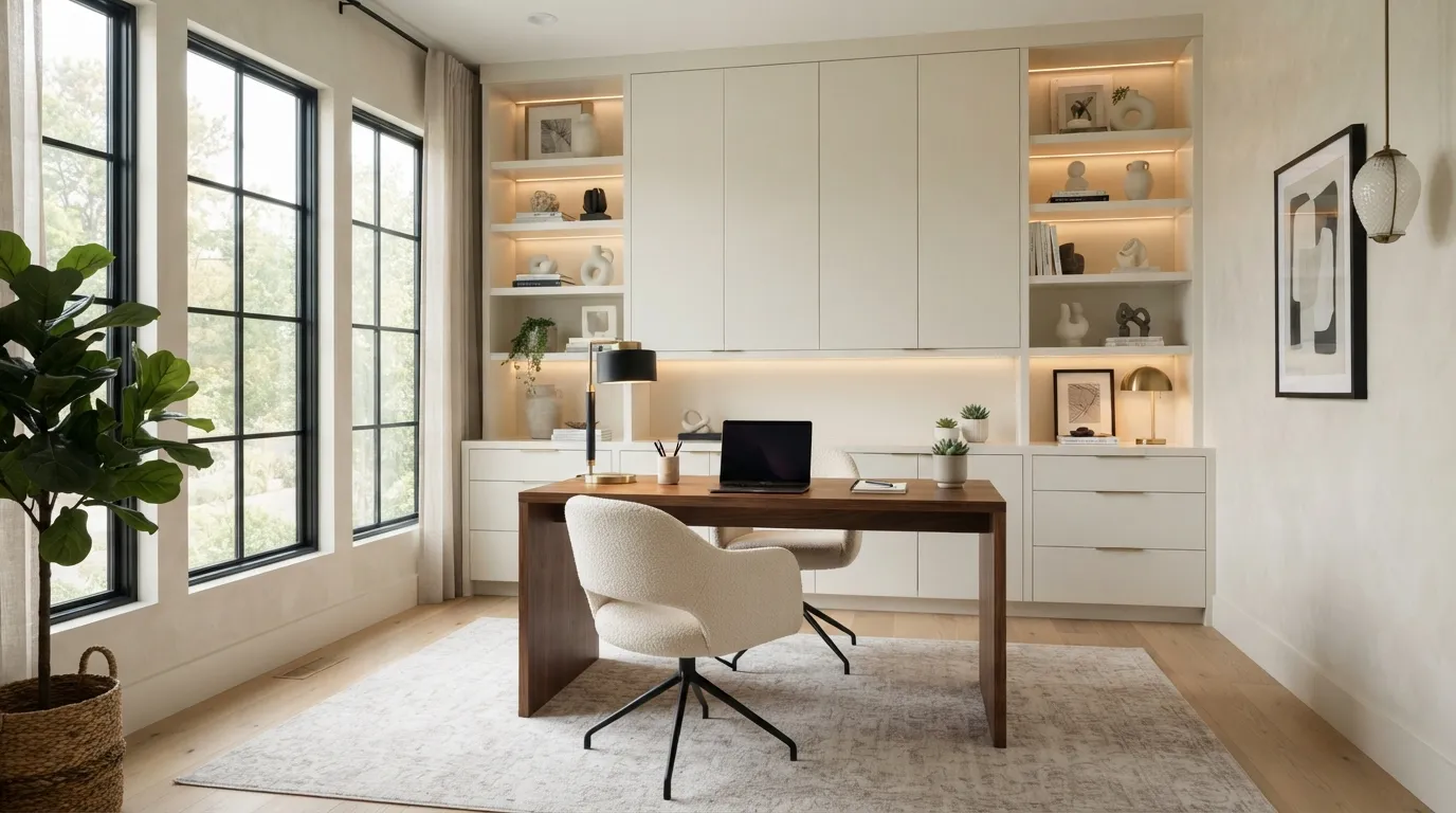 Built-In Cabinet Wall