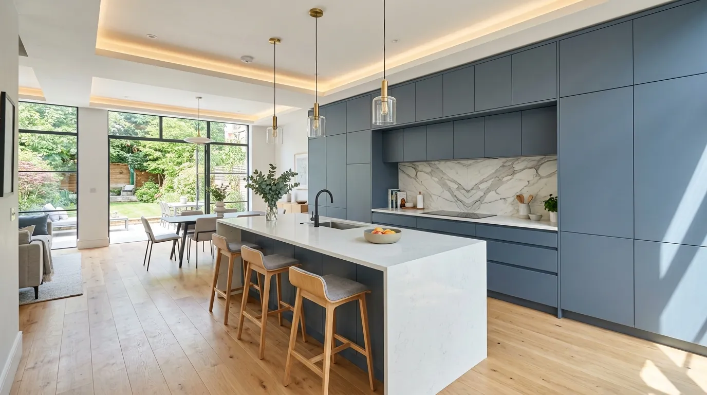 Hidden Appliance Wall