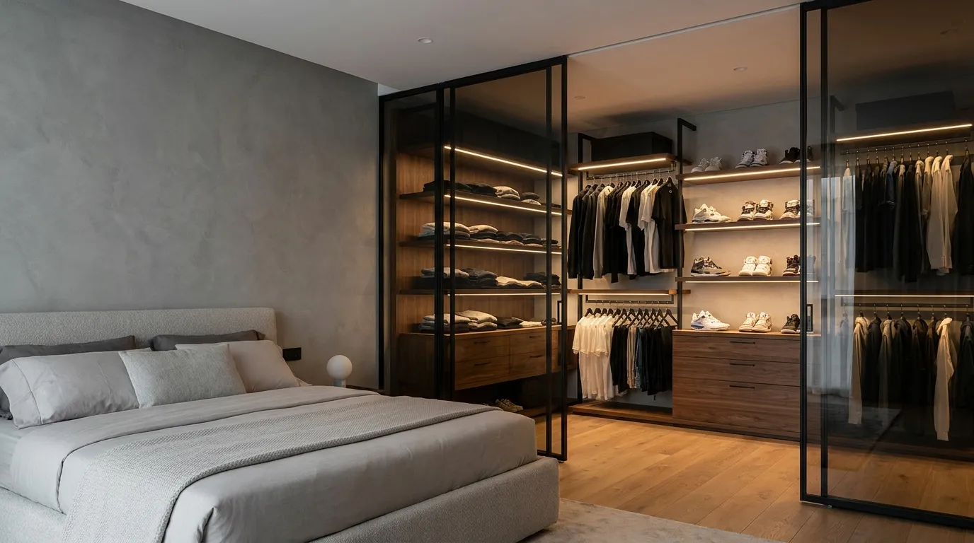 Luxury Walk-In Closet