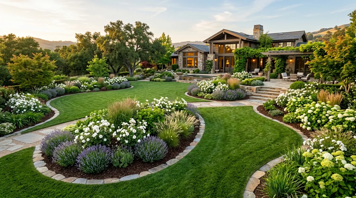 Curved Flower Islands