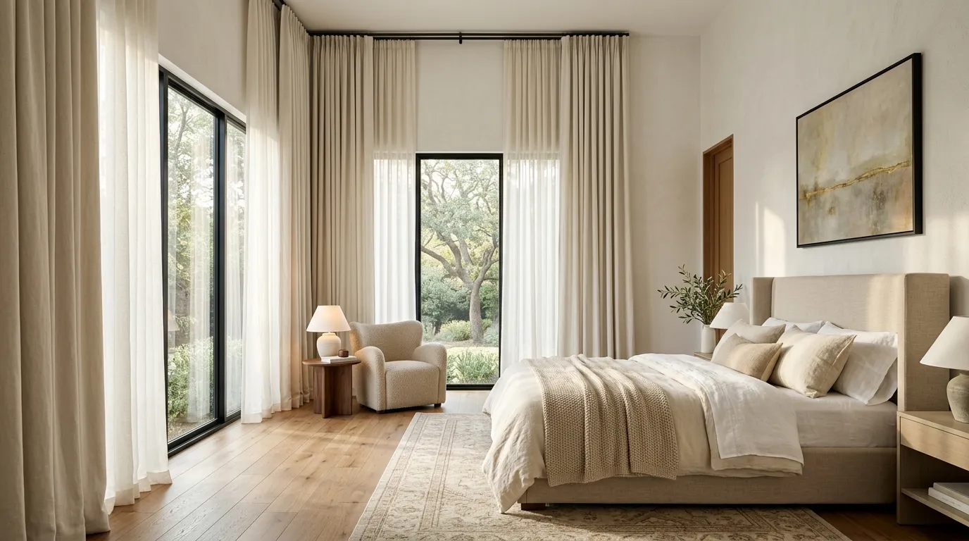 Floor-to-Ceiling Curtains