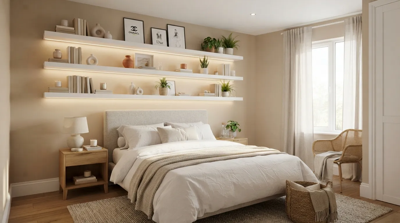 Minimalist Gallery Shelves