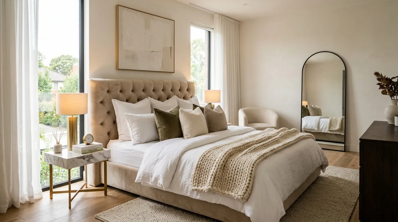 Layered Bedding Style